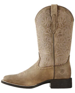 Ariat Women's Rich Brown Round Up Remuda Western Boots - Square Toe 14 Ariat Women's Rich Brown Round Up Remuda Western Boots - Square Toe -Deals ROPER Store 031B57 7082 P2