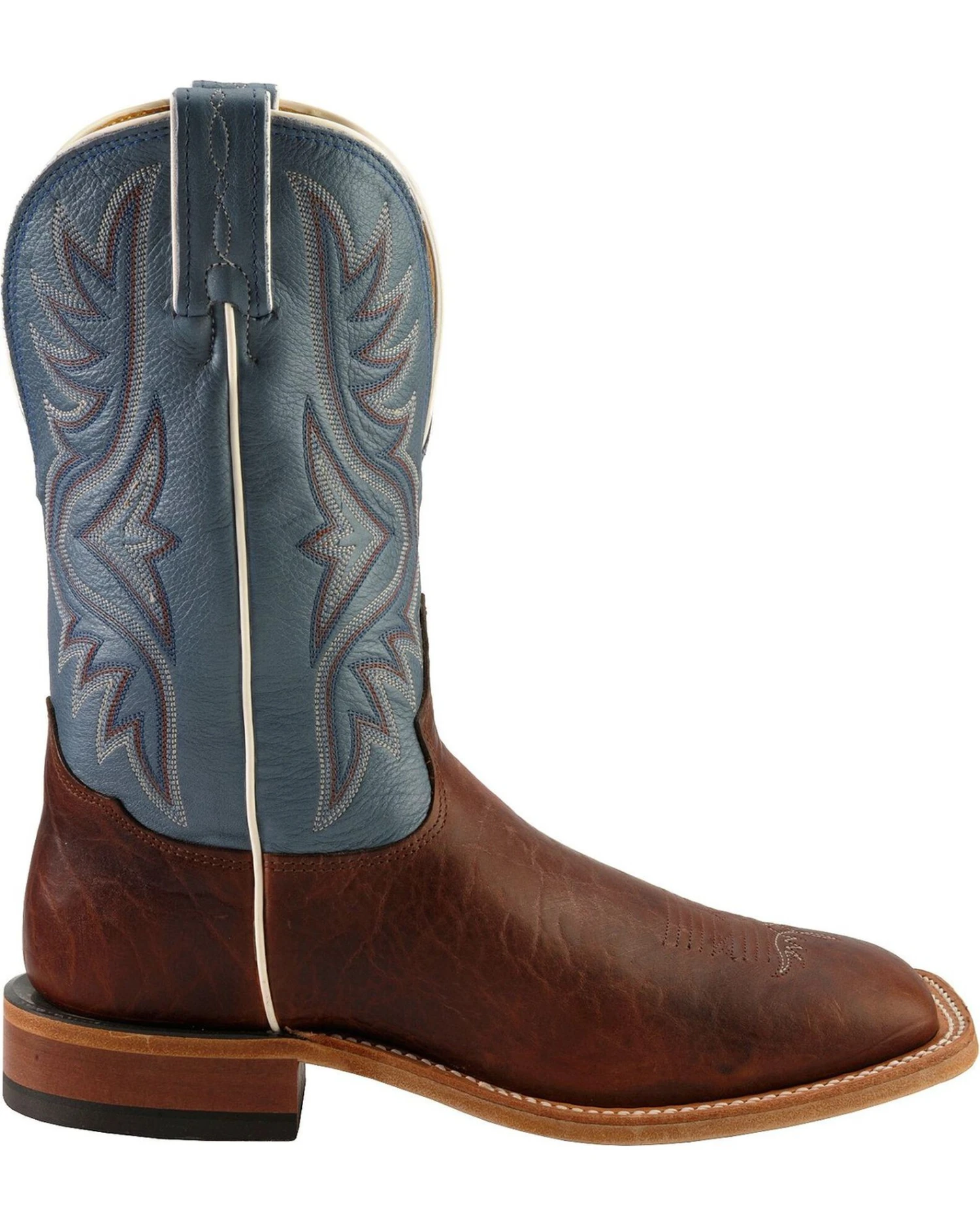 Tony Lama Men's Americana Western Boots - Broad Square Toe 4 Tony Lama Men's Americana Western Boots - Broad Square Toe - Image 2