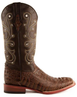 Ferrini Men's Caiman Croc Print Western Boots - Broad Square Toe 18 Ferrini Men's Caiman Croc Print Western Boots - Broad Square Toe -Deals ROPER Store 036G45 36 P2
