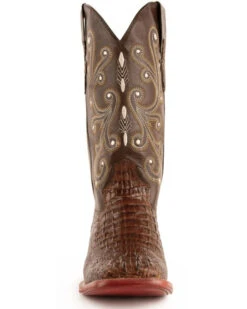 Ferrini Men's Caiman Croc Print Western Boots - Broad Square Toe 23 Ferrini Men's Caiman Croc Print Western Boots - Broad Square Toe -Deals ROPER Store 036G45 7059 P4