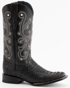 Ferrini Men's Caiman Crocodile Print Western Boots