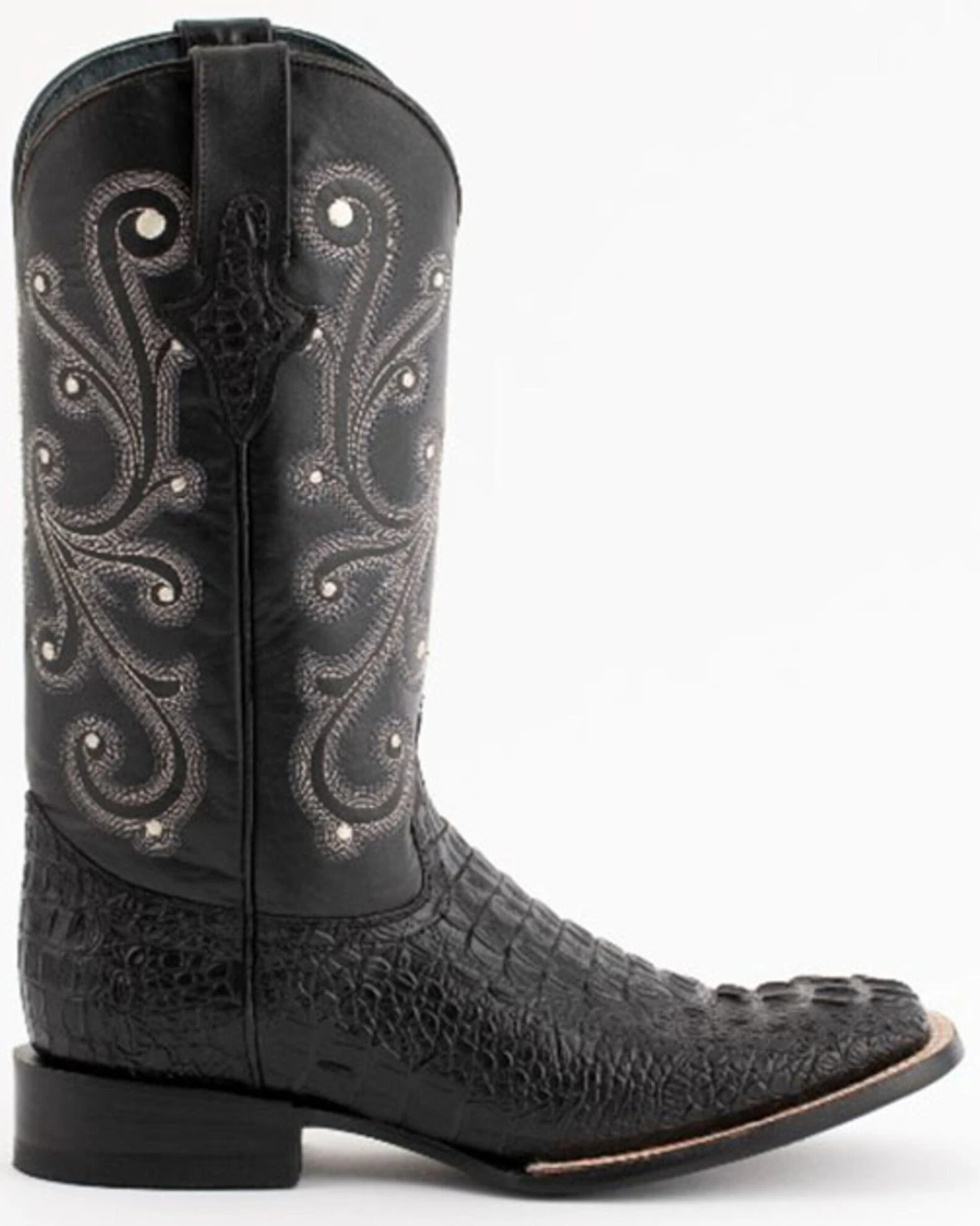 Ferrini Men's Caiman Crocodile Print Western Boots 4 Ferrini Men's Caiman Crocodile Print Western Boots - Image 2