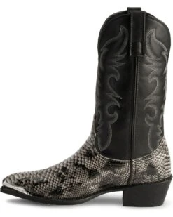 Laredo Men's Monty Snake Print Western Boots 11 Laredo Men's Monty Snake Print Western Boots -Deals ROPER Store 038641 19 LT