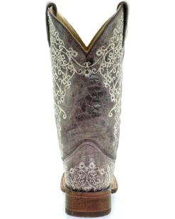 Corral Women's Brown Crater Embroidered Western Boots - Square Toe 15 Corral Women's Brown Crater Embroidered Western Boots - Square Toe -Deals ROPER Store 0450P9 41 BK