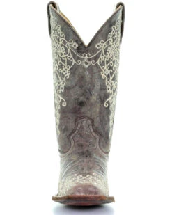 Corral Women's Brown Crater Embroidered Western Boots - Square Toe 12 Corral Women's Brown Crater Embroidered Western Boots - Square Toe -Deals ROPER Store 0450P9 41 FT