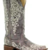 Corral Women's Brown Crater Embroidered Western Boots - Square Toe 1 Corral Women's Brown Crater Embroidered Western Boots - Square Toe -Deals ROPER Store 0450P9 41 P1