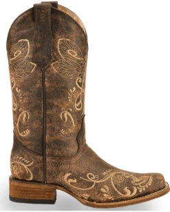 Circle G Women's Dragonfly Embroidered Western Boots - Square Toe 10 Circle G Women's Dragonfly Embroidered Western Boots - Square Toe -Deals ROPER Store 0451P7 41 RT