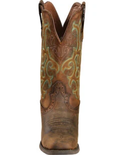 Justin Women's 12" Square Toe Stampede Western Boots -Deals ROPER Store 045E79 PH FT