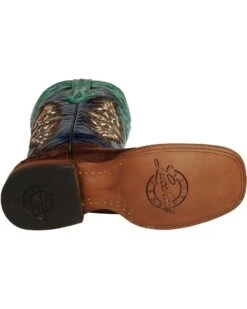 Lucchese Women's Handmade 1883 Amberlyn Full Quill Ostrich Western Boots - Square Toe 13 Lucchese Women's Handmade 1883 Amberlyn Full Quill Ostrich Western Boots - Square Toe -Deals ROPER Store 045T32 AG BM