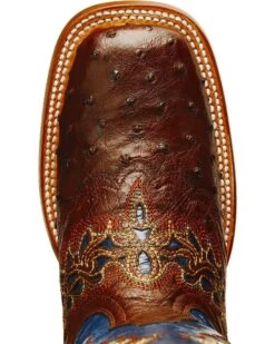 Lucchese Women's Handmade 1883 Amberlyn Full Quill Ostrich Western Boots - Square Toe 14 Lucchese Women's Handmade 1883 Amberlyn Full Quill Ostrich Western Boots - Square Toe -Deals ROPER Store 045T32 AG TP