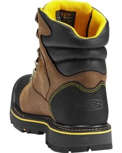Keen Men's Milwaukee Mid Waterproof Boots - Steel Toe -Deals ROPER Store 050P88 B8 BK