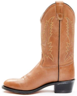 Old West Little Girls' Corona Calfskin Western Boots - Round Toe -Deals ROPER Store 053383 7049 P3