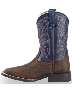 Ariat Boys' Quickdraw Western Boots - Square Toe 11 Ariat Boys' Quickdraw Western Boots - Square Toe -Deals ROPER Store 053A06 41 LT