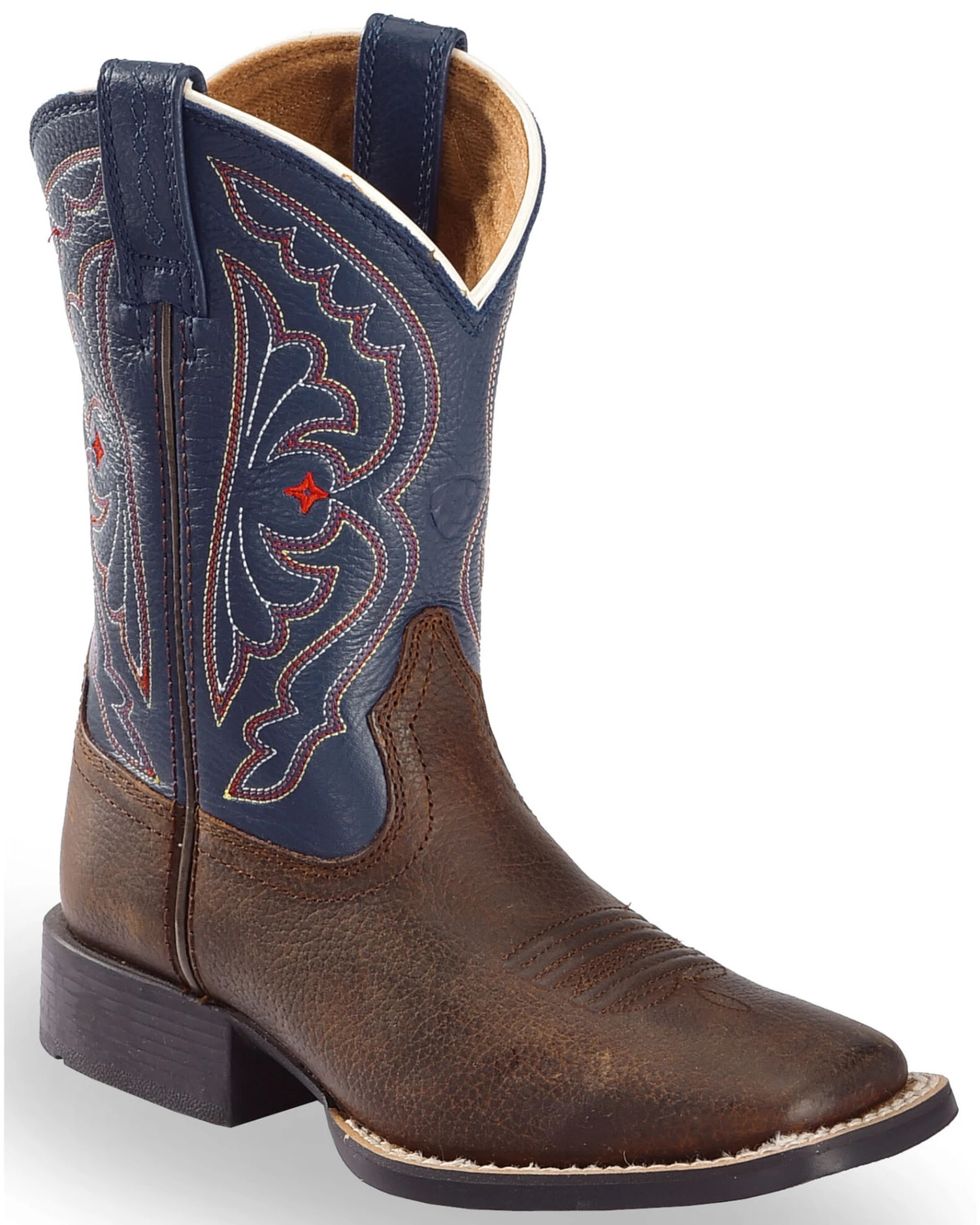 Ariat Boys' Quickdraw Western Boots - Square Toe 3 Ariat Boys' Quickdraw Western Boots - Square Toe
