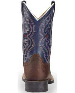 Ariat Boys' Royal Blue Quickdraw Western Boots - Square Toe -Deals ROPER Store 053A07 41 BK