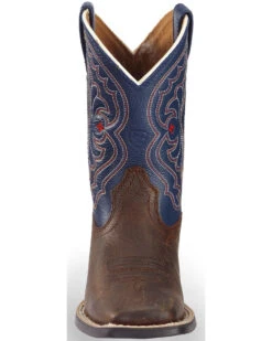 Ariat Boys' Royal Blue Quickdraw Western Boots - Square Toe -Deals ROPER Store 053A07 41 FT