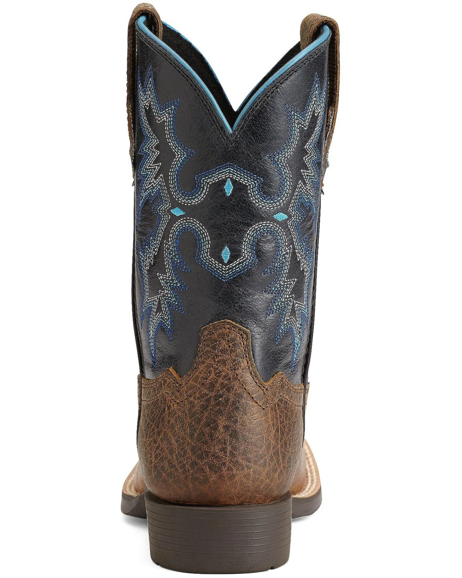 Ariat Boys' Tombstone Western Boots - Broad Square Toe 7 Ariat Boys' Tombstone Western Boots - Broad Square Toe - Image 5