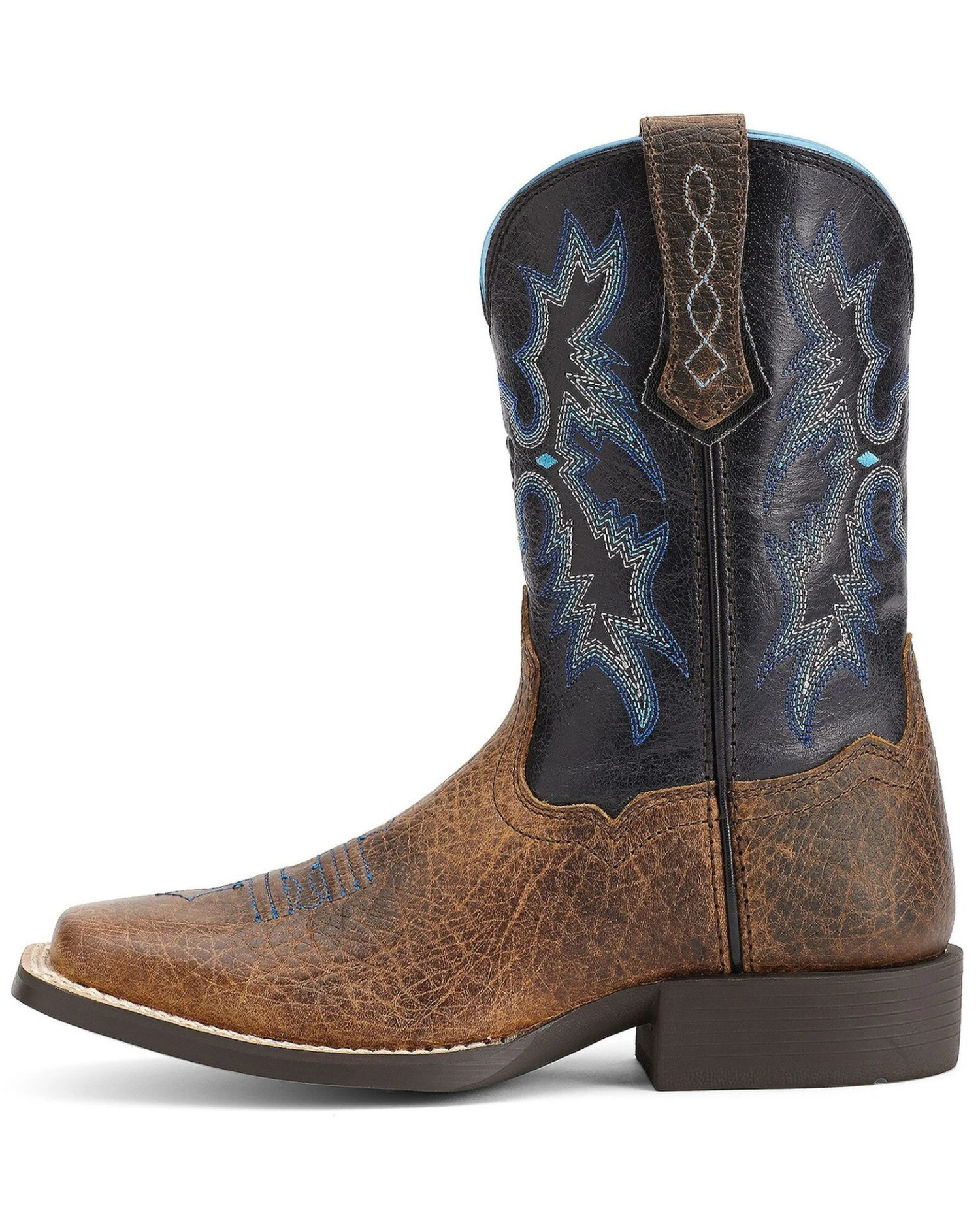 Ariat Boys' Tombstone Western Boots - Broad Square Toe 4 Ariat Boys' Tombstone Western Boots - Broad Square Toe - Image 2