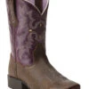 Ariat Girls' Tombstone Western Boots - Broad Square Toe 1 Ariat Girls' Tombstone Western Boots - Broad Square Toe -Deals ROPER Store 053H95 ZS P1