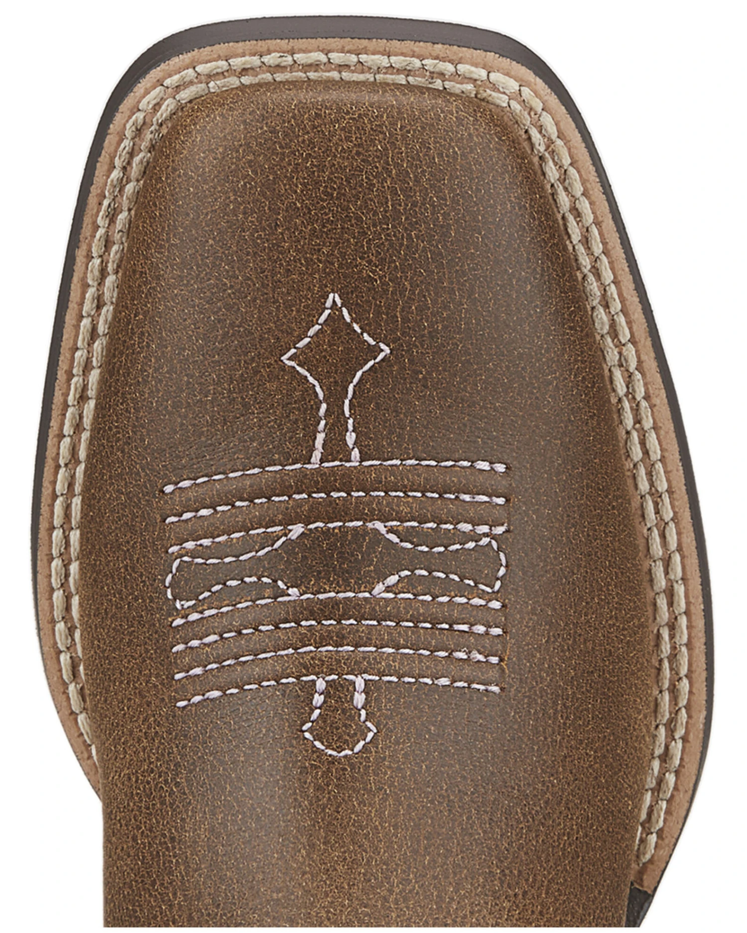 Ariat Girls' Tombstone Western Boots - Broad Square Toe 6 Ariat Girls' Tombstone Western Boots - Broad Square Toe - Image 4