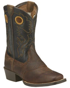 Ariat Boys' Roughstock Western Boots - Square Toe