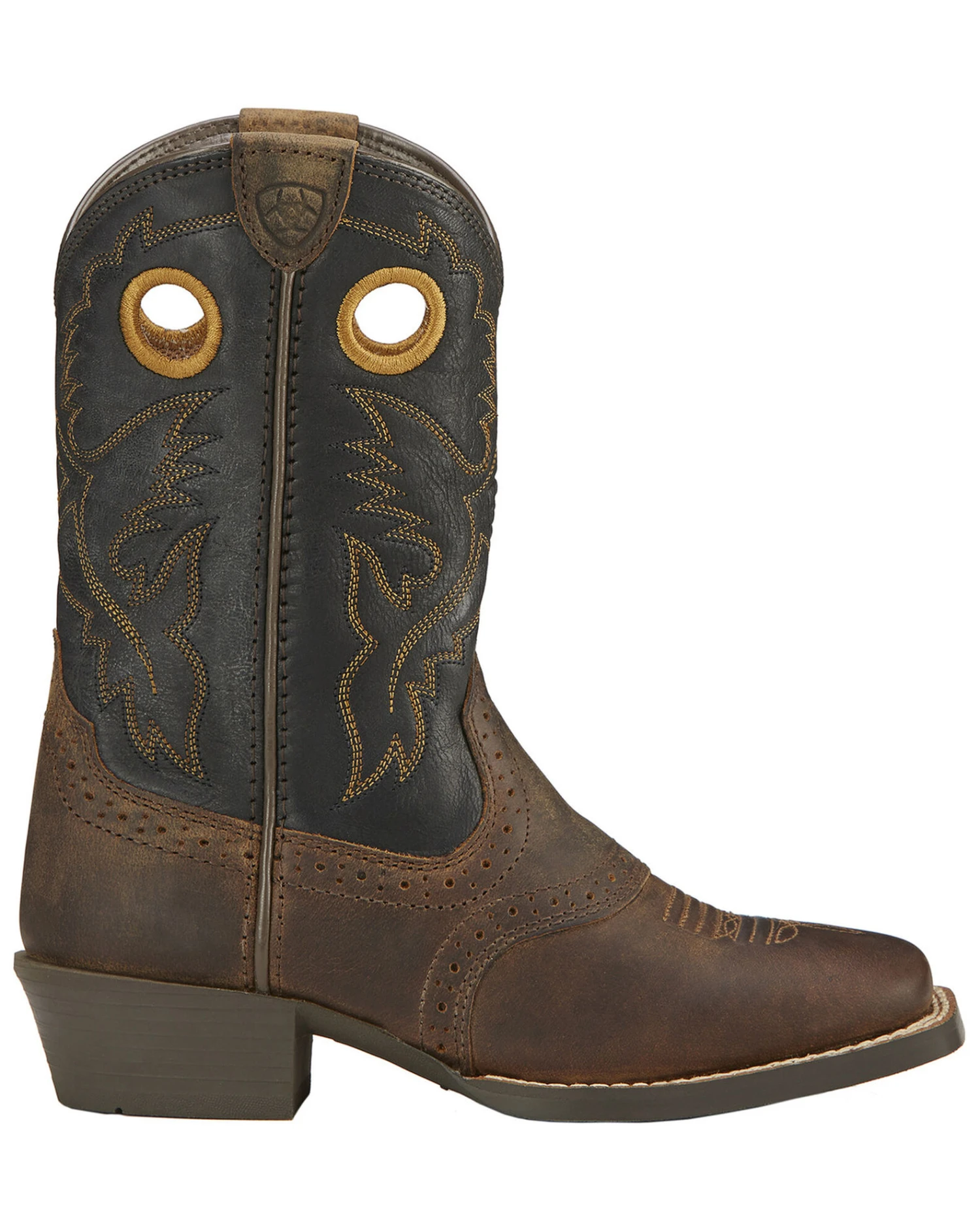 Ariat Boys' Roughstock Western Boots - Square Toe 4 Ariat Boys' Roughstock Western Boots - Square Toe - Image 2