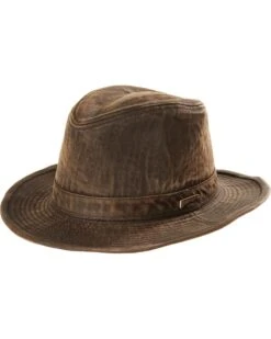 Indiana Jones Weathered Cotton Fedora -Deals ROPER Store 096A23 42 P2