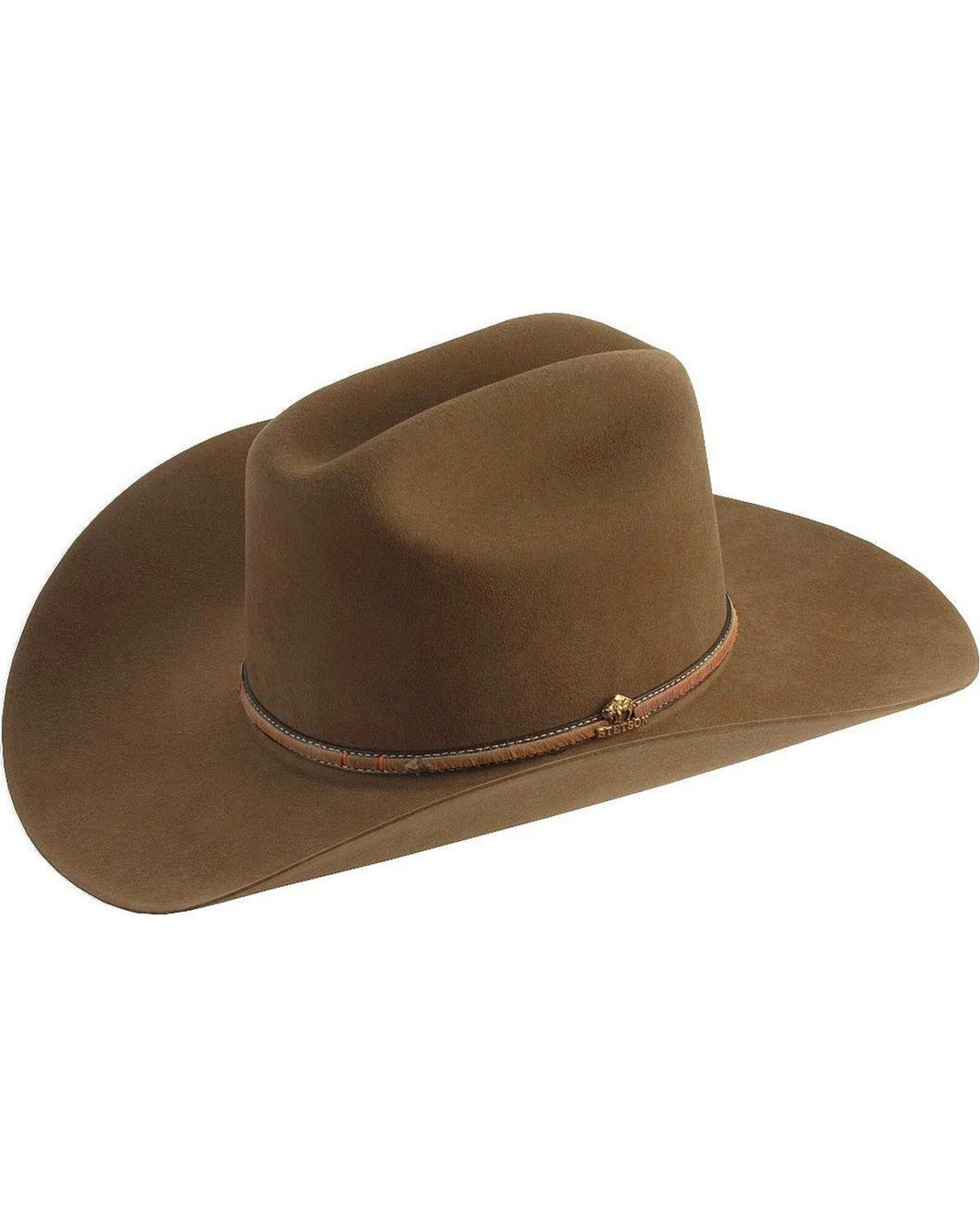 Stetson Powder River 4X Buffalo Fur Felt Hat 3 Stetson Powder River 4X Buffalo Fur Felt Hat
