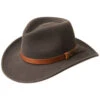 Bailey Men's Caliber Wool Felt Outback Hat