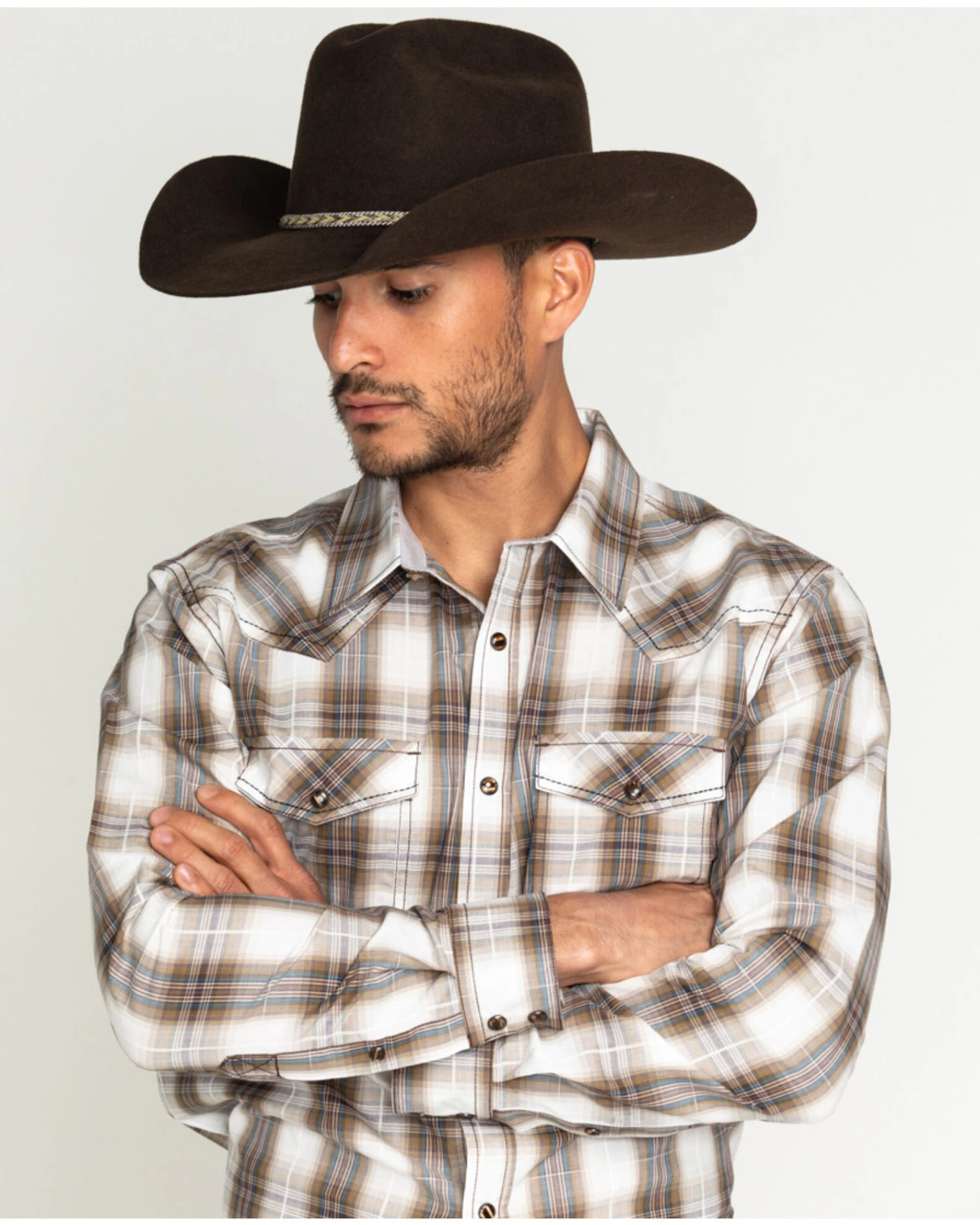 Cody James® Men's Ramrod 3X Low Cattleman Pro Rodeo Felt Hat 7 Cody James® Men's Ramrod 3X Low Cattleman Pro Rodeo Felt Hat - Image 5