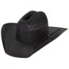 Justin Men's 20X Cutter Black Straw Cowboy Hat 2 Justin Men's 20X Cutter Black Straw Cowboy Hat -Deals ROPER Store 099M47 89 P1