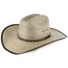 Cody James® Men's Brown Trimmed Straw Hat -Deals ROPER Store 099P15 19 P1