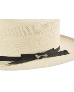 Stetson Men's White Shantung Open Road Western Straw Hat -Deals ROPER Store 099P45 19 D1
