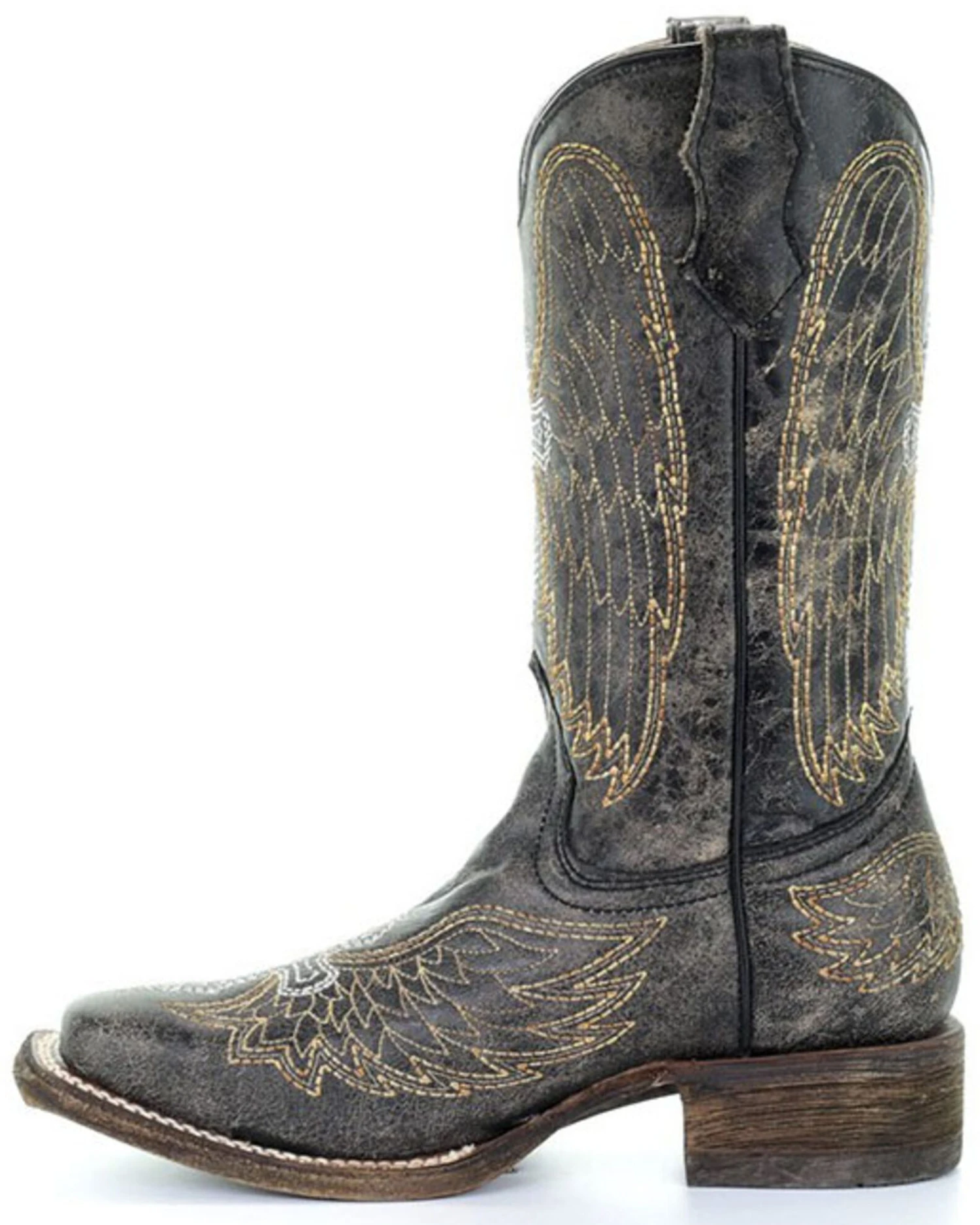 Corral Boys' Goldie Winged Western Boots - Square Toe 5 Corral Boys' Goldie Winged Western Boots - Square Toe - Image 3