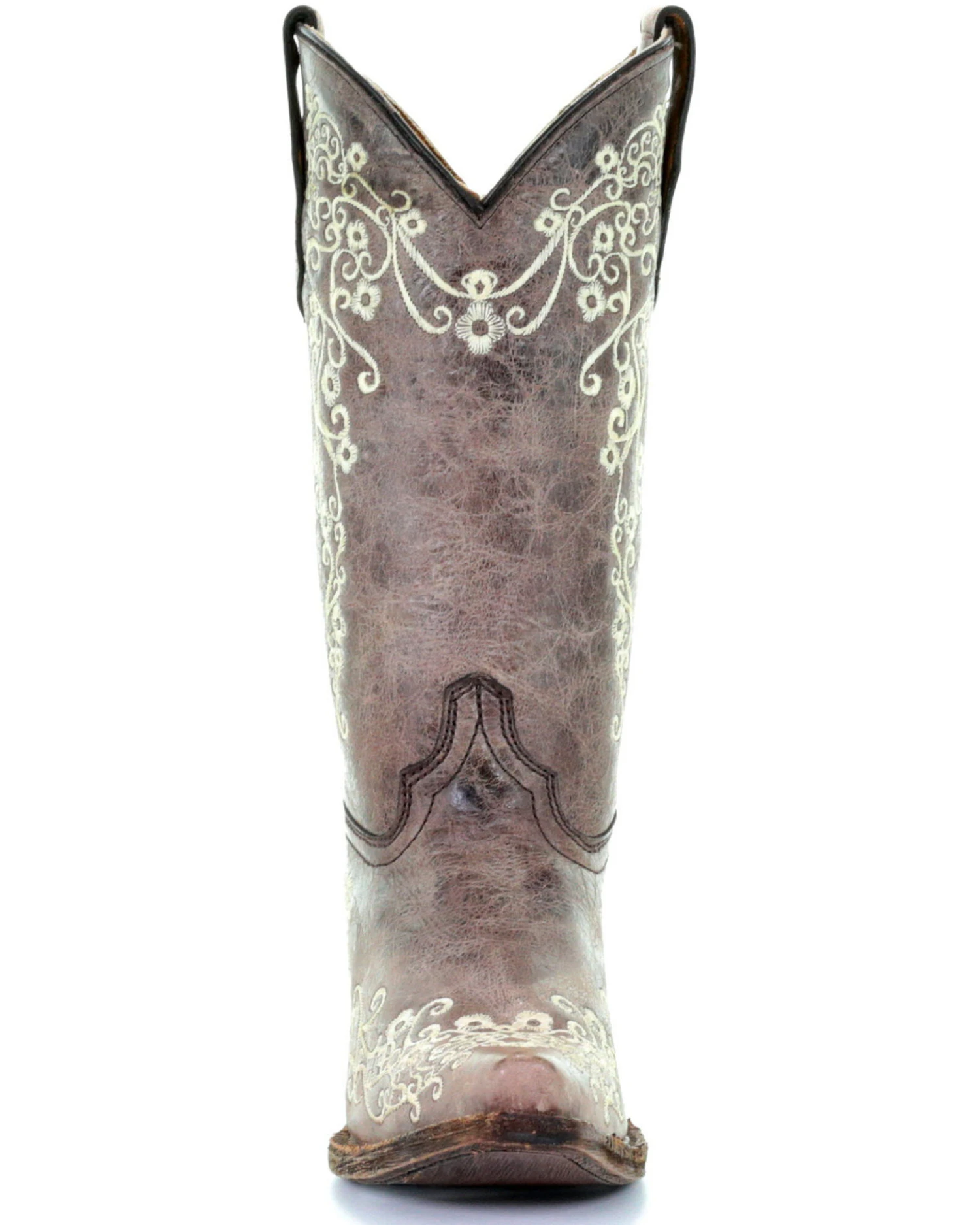 Corral Girls' Scroll Embroidery Western Boots 6 Corral Girls' Scroll Embroidery Western Boots - Image 4