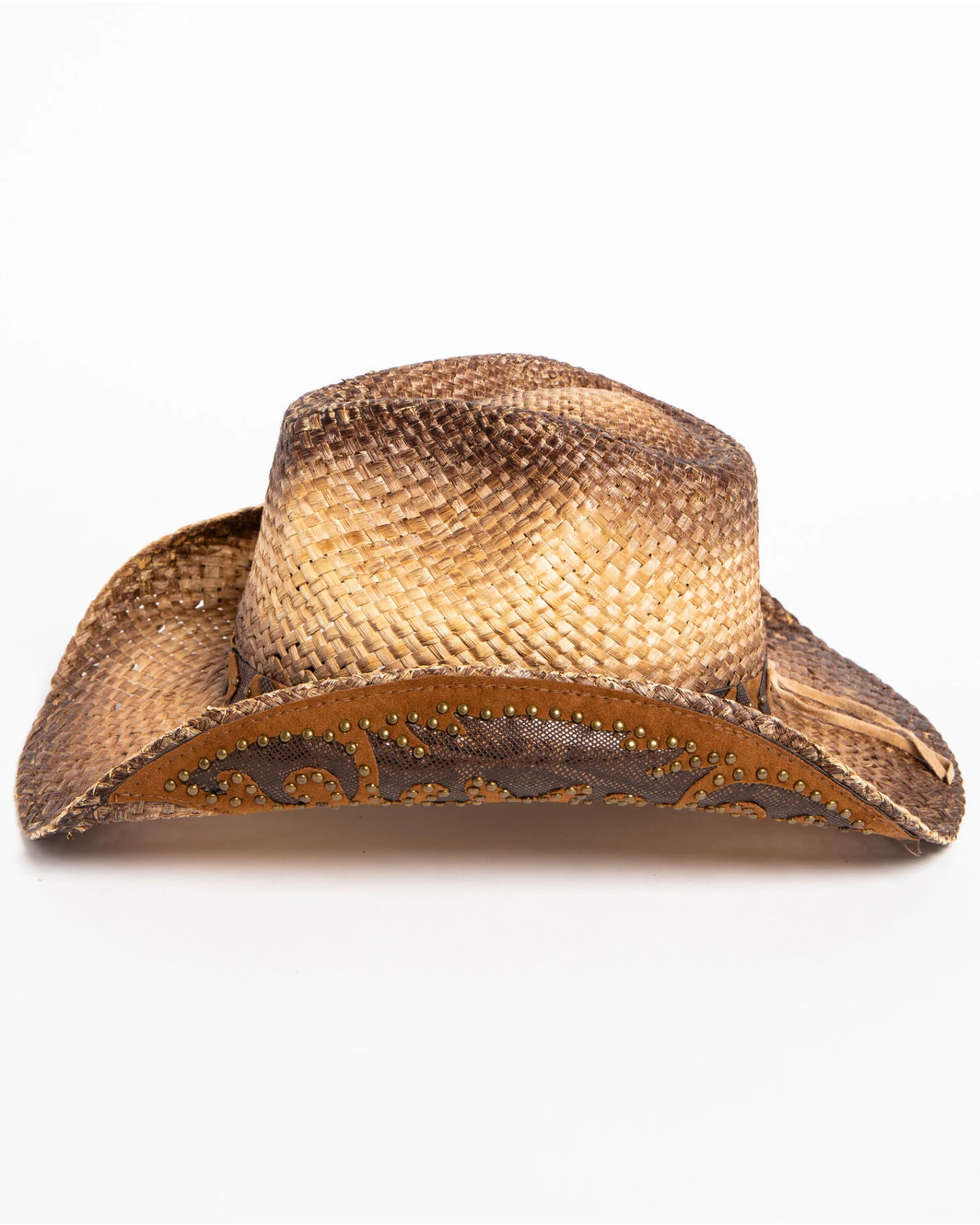 Shyanne® Women's Rustic Tan Straw Hat 6 Shyanne® Women's Rustic Tan Straw Hat - Image 4