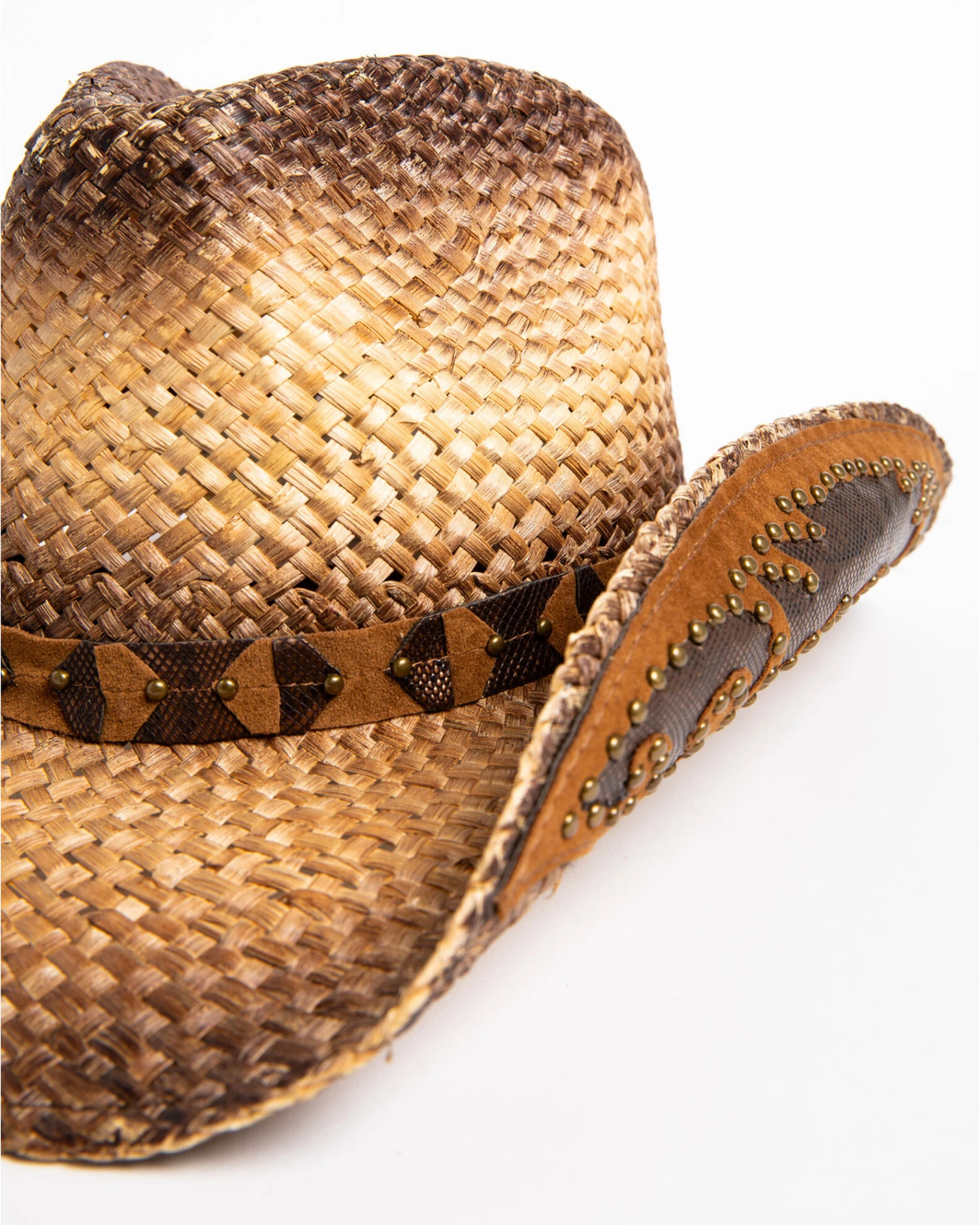 Shyanne® Women's Rustic Tan Straw Hat 7 Shyanne® Women's Rustic Tan Straw Hat - Image 5
