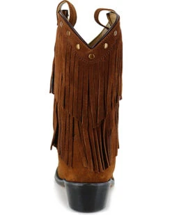Shyanne® Girls' Fringe Snip Toe Western Boots -Deals ROPER Store 2000204948 200 BK