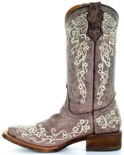 Corral Kids' Embroidered Square Toe Western Boots 11 Corral Kids' Embroidered Square Toe Western Boots -Deals ROPER Store 2000206394 200 LT