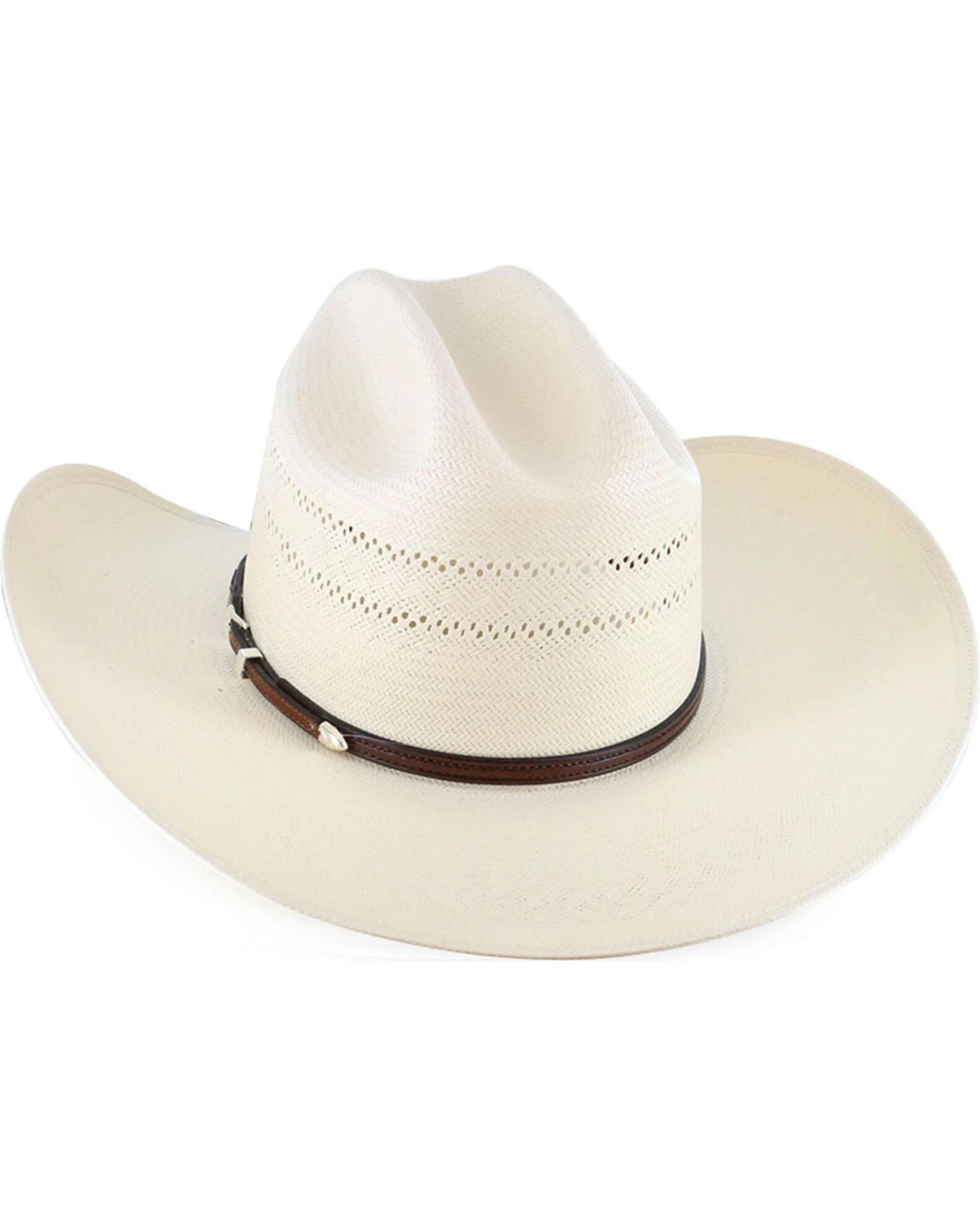 Resistol Men's George Strait 10X Straw Western Hat 5 Resistol Men's George Strait 10X Straw Western Hat - Image 3