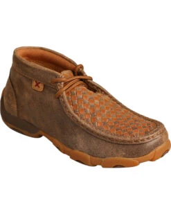 Twisted X Boys' Tall Driving Moccasin Boots - Round Toe 
