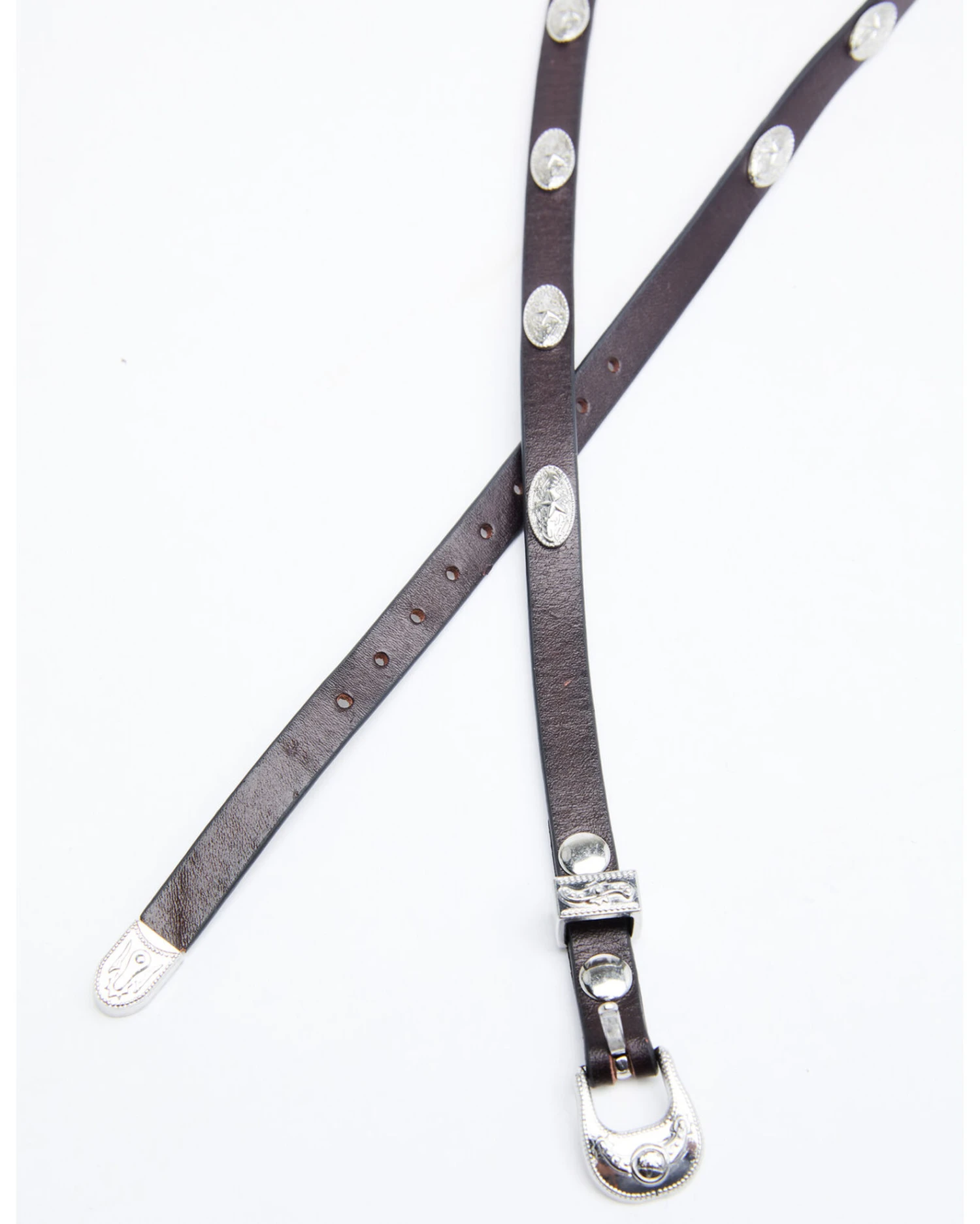 Cody James Men's Oval Silver Concho Hat Band 3 Cody James Men's Oval Silver Concho Hat Band