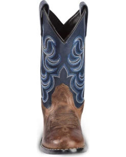 Cody James Boys' Two-Tone Embroidered Western Boots - Round Toe -Deals ROPER Store 2000221649 200 FT