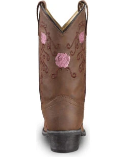 Shyanne Girls' Floral Embroidered Western Boots - Pointed Toe 15 Shyanne Girls' Floral Embroidered Western Boots - Pointed Toe -Deals ROPER Store 2000221650 200 BK