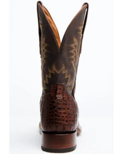 El Dorado Men's Handmade Caiman Back Brass Stockman Boots - Broad Square Toe 19 El Dorado Men's Handmade Caiman Back Brass Stockman Boots - Broad Square Toe -Deals ROPER Store 2000221949 221 P5