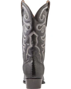 El Dorado Men's Handmade Ostrich Leg Western Boots - Medium Toe 15 El Dorado Men's Handmade Ostrich Leg Western Boots - Medium Toe -Deals ROPER Store 2000221956 001 BK