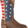 Roper Men's American Patriot Western Boots - Broad Square Toe 