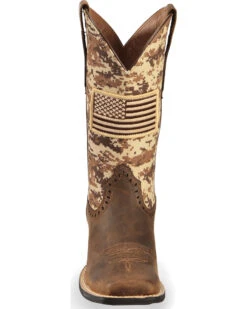 Ariat Women's Round Up Patriot Western Performance Boots - Broad Square Toe 12 Ariat Women's Round Up Patriot Western Performance Boots - Broad Square Toe -Deals ROPER Store 2000225468 200 FT
