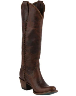 Lane Women's Plain Jane Western Boots - Round Toe 