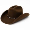 Cody James Men's Cattleman Tooled Star Concho Band Wool Hat  -Deals ROPER Store 2000234016 200 P1